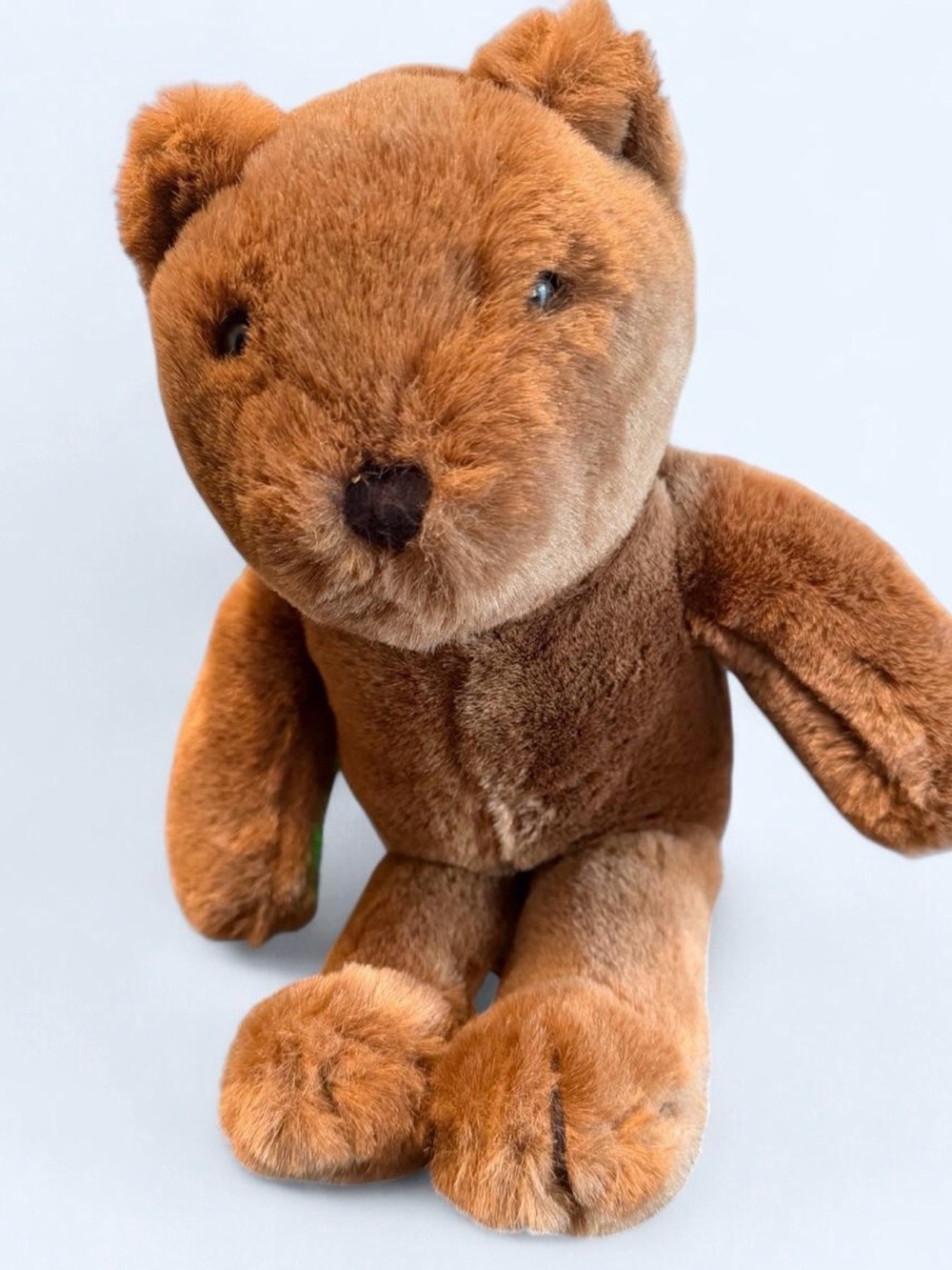 Classic Brown Plush Teddy Bear - Soft Kids Stuffed Animal